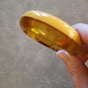 Vintage Bakelite 2 tone Bracelet Bangle